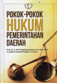 Pokok-pokok Hukum Pemerintahan Daerah