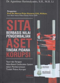 Sita Berbasis Nilai Pengembalian Aset Tindak Pidana Korupsi