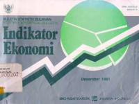 Buletin Statistik Bulanan Mounthly Statistical Bulletin Indikator Ekonomi Economic Indicators Desember 1991