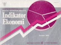 Buletin Statistik Bulanan Mounthly Statistical Bulletin Indikator Ekonomi Economic Indicators Oktober 1985