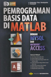 Pemrograman Basis Data di MATLAB Dengan MySQL dan Microsoft Access