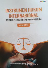 Instrumen Hukum Internasional: Bagian Kesatu