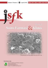 Jurnal Sains Farmasi dan Klinis : Vol 5, No 1(2018)