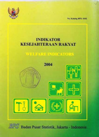 Indikator Kesejahteraan Rakyat, Welfare Indicators 2004