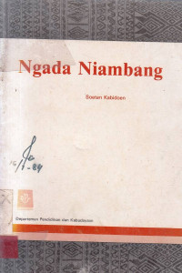 Ngada Niambang : Cerita Dalam Bahasa Mandailing