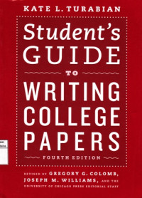 Student's Guide to Writing College Papers